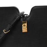 Smooth Calfskin Medium Camille 16 Soft Bag Black