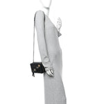 Lambskin Quilted Coco Click Bag Black