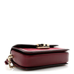 Crepe Wool Silk GG Monogram Go Small Shoulder Bag Rosso Ancora