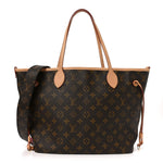 Monogram Inside Out Neverfull Bandouliere MM Rouge Sari