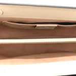 GG Supreme Monogram Flora Web Small Ophidia Chain Shoulder Bag White