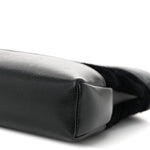 Suede Shiny Crumpled Calfskin Quilted Nano 31 Shopping Bag Black