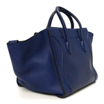 Supple Calfskin Medium Phantom Luggage Indigo