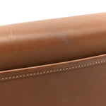 Vegetable Tanned Calfskin Le Caban Satchel Bag Brick