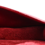 Crinkled Patent Mini Dionysus Shoulder Bag Rosso Ancora Red