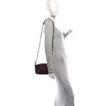 Soft Calfskin Impunture Diagramme Small Camera Bag Granato