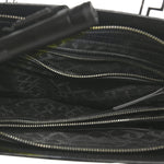 Saffiano Medusa Top Handle Briefcase Black