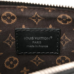 Pixel Lambskin LV Biker PM Black