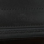 Canvas Patent Calfskin MM Brillant Satchel Black