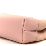 Suede Shiny Crumpled Calfskin Quilted Micro 31 Shopping Bag Light Pink
