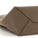 Soft Grained Calfskin Small Belt Cabas Phantom Taupe