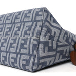 Denim Vitello Grace FF Mini By The Way Boston Bag  Blue