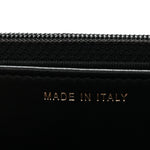 Caviar Quilted Crystal CC Wallet On Chain WOC Black