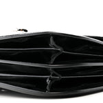 Patent Jody Shoulder Bag Black
