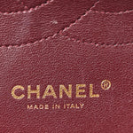 Lambskin Quilted Jumbo Double Flap Black