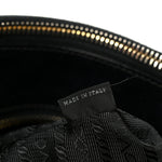 Saffiano Small Galleria Double Zip Tote Black