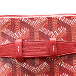 Goyardine Muse Nano Vanity Case Red
