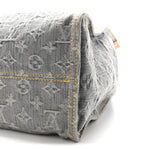 Monogram Denim Onthego MM Washed Grey
