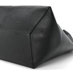Grained Calfskin Medium The Sack Bag Black