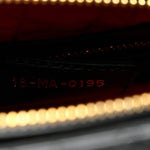 Lambskin Cannage Medium Lady Dior Black