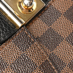 Damier Ebene Cuir Taurillon Wight Black