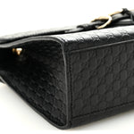 Microguccissima Medium Emily Chain Shoulder Bag Black