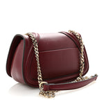 Calfskin Blondie Small Shoulder Bag Dark Red