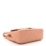 Caviar Quilted Wavy CC Hobo Beige