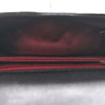 Caviar Quilted Mini Coco Handle Flap Black