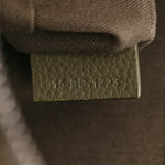 Oblique Saddle Triple Pouch Green
