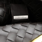 Nappa Intrecciato Medium Sardine Bag Fondant