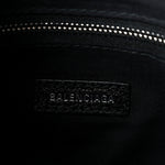 Calfskin Logo XXS Shopping Tote Black
