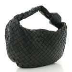 Nappa Intrecciato Teen Jodie Hobo Black