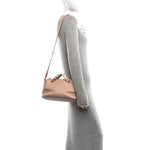 Vitello Dolce Scalloped Studded Medium By The Way Boston Bag Plaster