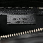 Shiny Lord Calfskin Medium Antigona Black