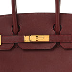 Epsom Birkin 30 Rouge H
