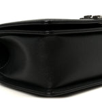Caviar Quilted Medium Boy Flap Black