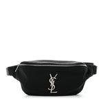 Canvas Monogram Belt Bag Black