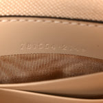 Calfskin GG Super Mini Debossed Chain Wallet Light Beige