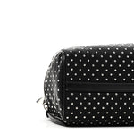 Re-Nylon Studded Shoulder Bag Black