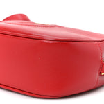 Calfskin Gancini Camera Crossbody Bag Red