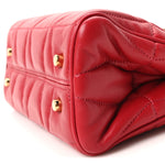 Nappa Trapuntata Small Medusa '95 Tote Bag Lipstick Red