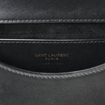 Box Calfskin Mini Voltaire Top Handle Bag Black