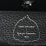 LV X YK Taurillon Capucine MM Black