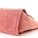 Canvas Medium Deauville Tote Red
