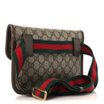 GG Supreme Monogram Neo Vintage Web Belt Bag Brown