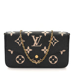 Empreinte Monogram Giant Felicie Pochette Black Beige