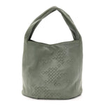 Nappa Woven Hobo Aloe