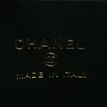 Shiny Aged Calfskin Quilted Mini Nano Kelly Shopper Black