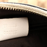 Monogram Medium D Gold Ring Hobo White
